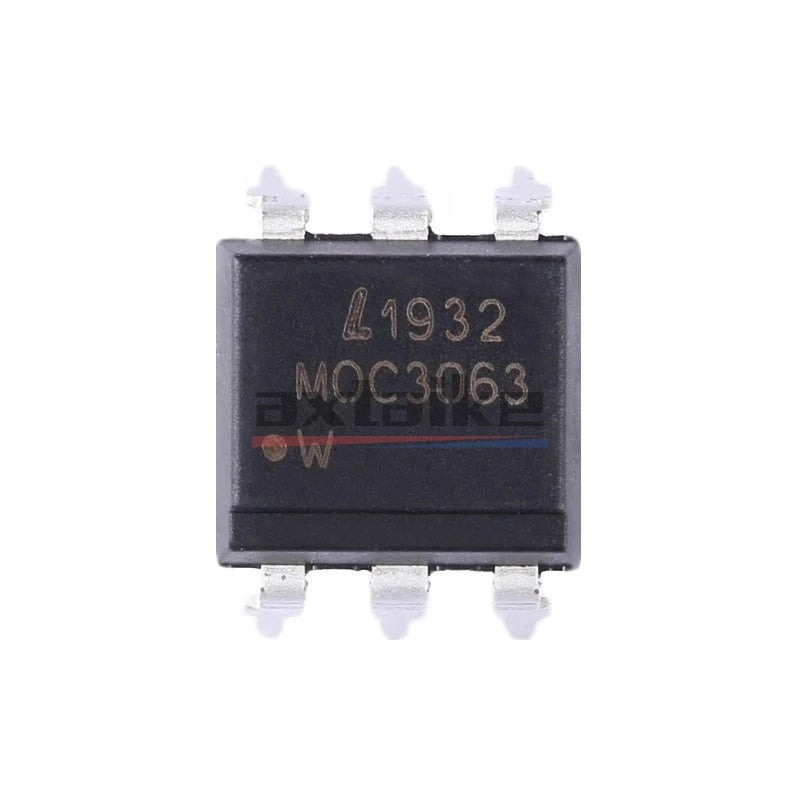 10PCS MOC3063 DIP SMD 6-PIN MOC3063SR2M MOC3063M PHOTOTRIAC DRIVER OPTOCOUPLER IC CHIP