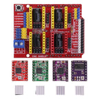 New CNC Shield V3 V4 Engraving Machine / 3D Printer / + A4988/DRV8825 Driver Expansion Board for Arduino DIY Kit