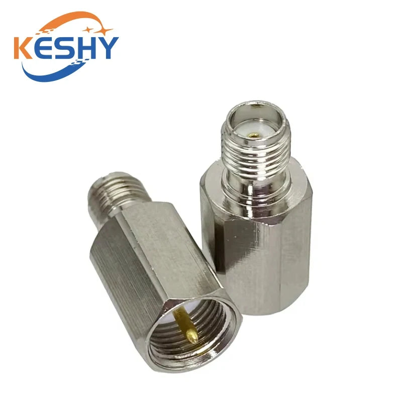 1-10PCS SMA To FME Male Female Straight Connector SMA TNC BNC UHF F FME Male Female To FME Male Female Coaxial RF Adapters Brass