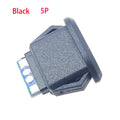 2-10pcs Buckle Female USB Type-C Waterproof Connector 5pin 6pin 5A High Current Fast Charging Socket USB-C Charging Plug