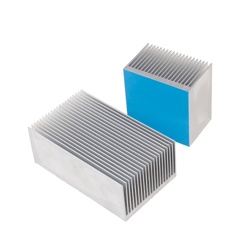 Aluminum Alloy Heatsink Cooling Pad For High Power LED IC Chip Cooler Radiator Heat Sink 60*60*39mm/ 100*60*39mm