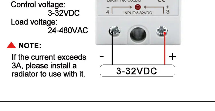 LCTC SSR Relay DC TO AC DC TO DC AC TO AC Solid State Relay Single Phase 10A 25A 40A 60A 80A 100A 120A 200A 240A LC-1-DA/AA/DD