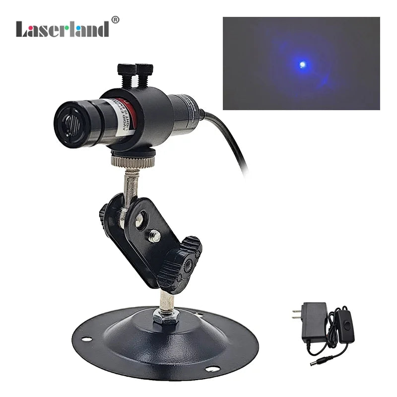 Focusable 450nm Blue Dot Laser Diode Module Generator