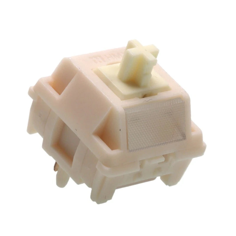 HMX Butter Switch Silent HP Tactile 5 Pins 37g 42g POM PA66 For Mechanical Keyboard Custom DIY Mute Switches Hot Swap Gaming PC