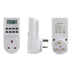 Outlet Timer 24 Hours Programmable and Plug in Timer for Electrical Outlets Indoor Digital Timer for Aquarium Light and Lamp