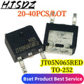 【20-40PCS/LOT】JT05N065RED IGBT SMD TO-252 N-channel 5A 650V In stock, ready for direct