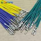 100PCS 4.2mm 5556-PT Plug Female Terminal Crimped Cable for PCI-E 5557 Male Housing Multicolor 20/18AWG 0.3m Single/Double End