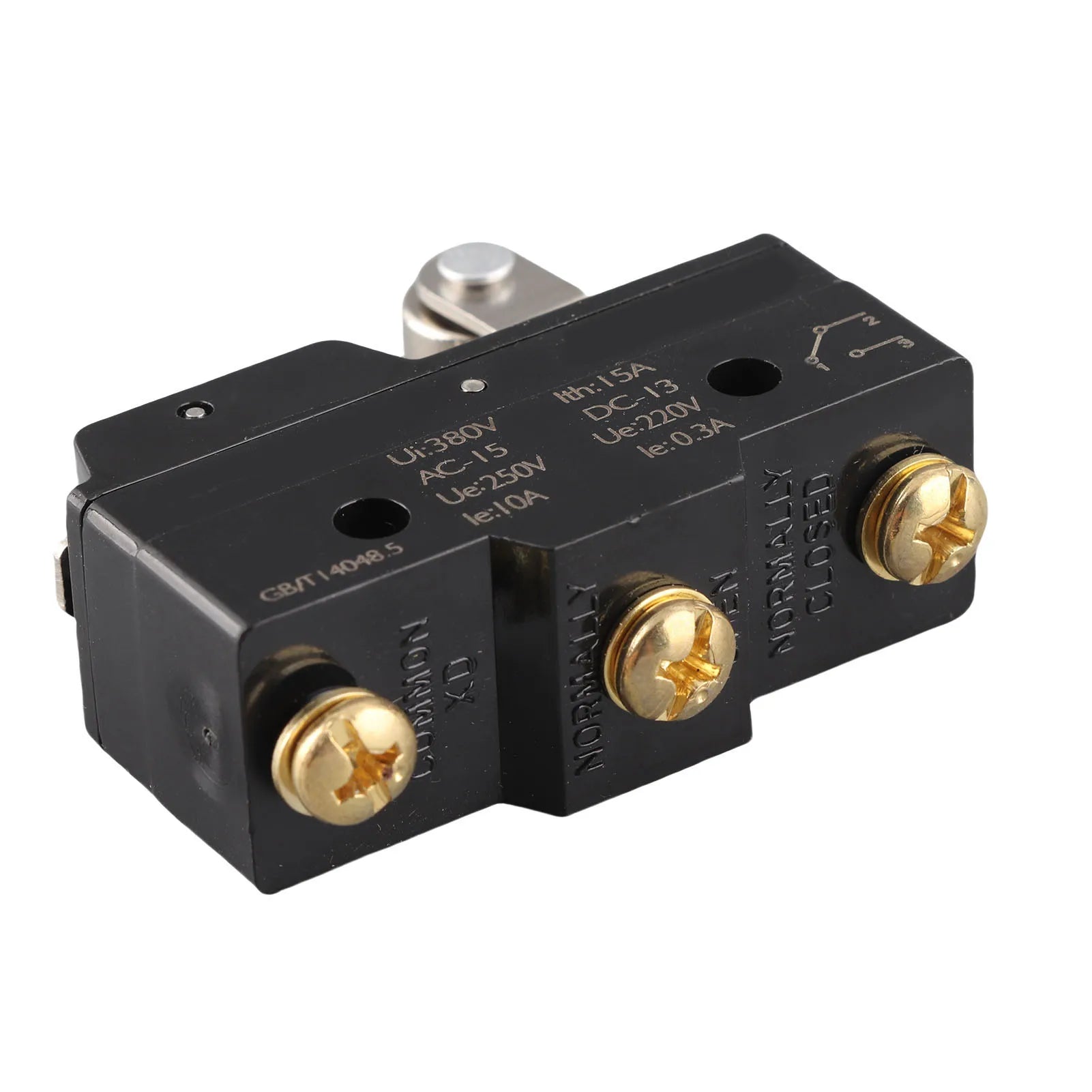 10Pcs Z-15GW22-B Miniature Snap Action Switch Micro Limit Switch Momentary Type Switch 250V 15A