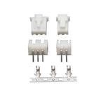 10Sets XHB 2.54MM Connector with Buckle Hole Though Type 2/3/4/5/6/7/8/9/10 Pin Straight /Curved Pin+Housing+Crimp Terminal Kits