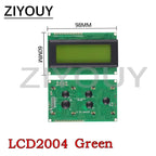 LCD2004 + I2C 20x4 2004A PCF8574T Blue/Green screen HD44780 Character LCD /w IIC/I2C Serial Interface Adapter Module for arduino