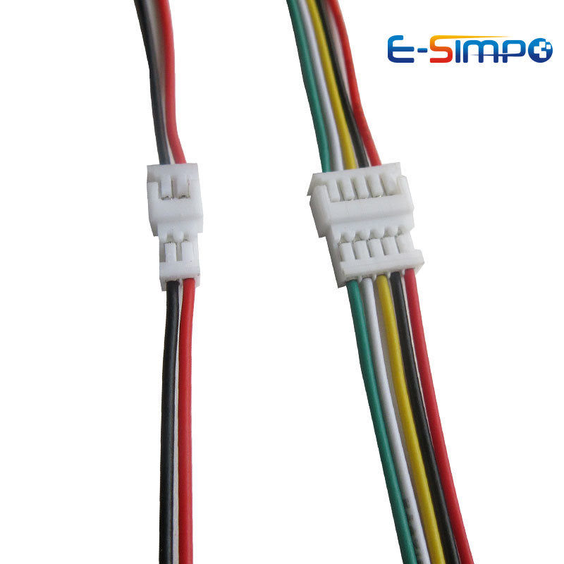 10pairs 20CM JST1.25 2P 3P 4P 5P 6P Male Female Plug Butt-joint Aerial Docking JST Plug Jack Terminal Wire Cable Connector
