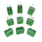 5PCS KF120 2P 3P 4P 2.54mm Pitch 2p/3p/4p Straight Pin Pcb Screw Terminal Block Connector 2pin 3pin 4pin KF-120 KF120-2p