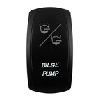 Marine 12V 24V White Led On Off Rocker Switch 5Pin SPST Momentary Switch DPDT ON OFF ON 3-Way for Car Boat Carling 4X4 Narva