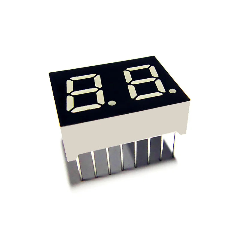 10PCS 4021BH 4021BB 4021BG 4021BW 0.4 Inch Common Anode Two Digit Seven Segment Led Display Tube 16Pin Red Blue Green White
