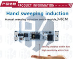 Touch Switch Capacitive Module 5V-24V 3A LED Dimming Control Lamps Active Components Short Distance Scan Sweep Hand Sensor Touc