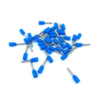 100PCS Insulated Ferrules Terminal Block E0508 E7508 E1008 1508 Cord End Wire Connector Electrical Crimp Terminator Cold Pressed