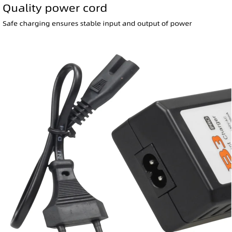 IMAX B3 PRO Lipo Battery Compact Balance Charger 7.4V/11.1V 2S 3S 110-240V Lipo Power Supply Charger EU Plug For RC Model Parts