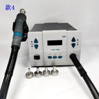 861DW Hot Air Rework Station with LCD Display, Sleep Mode, Cyclone & Direct Wind Adjustable Heating Machine