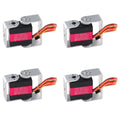 DIYmall 4 Sets RDS3225 25KG Digital Servo 6V Full Metal Gear 180/ 270 Degree Double-shaft Waterproof IP66 Robotic Servo Motor