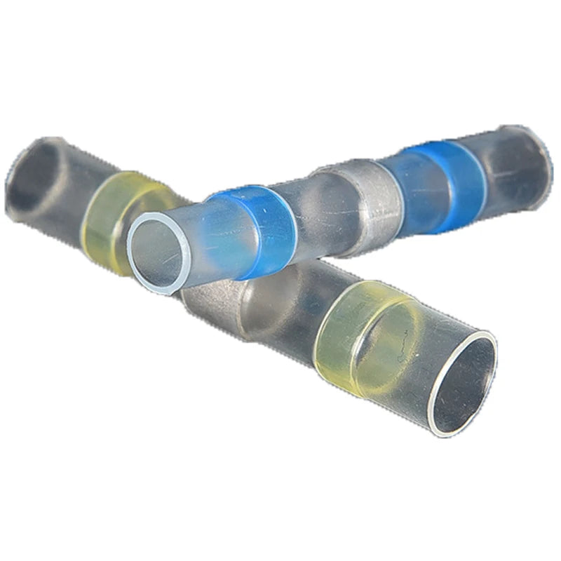 Solder Waterproof Heat Shrink Tubing Insulated Sealed Wire Connectors Car Marine Use Quick Wiring Terminals Cable Butt Sleeve
