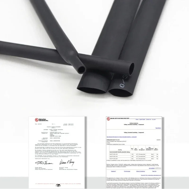 1M 2:1 Heat Shrink Tube Dia 7 8 10 12 14 15 16 18 20 22 25 28 30 35 40mm Wire Shrinkage Sleeving Wrap Kits Sell DIY Connector