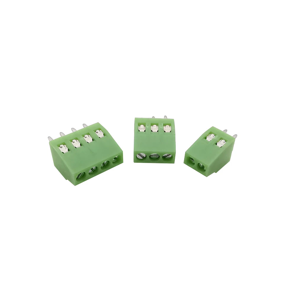 5/10Pcs KF128 PCB Screw Terminal Block Connector Pitch 2.54mm Mini Terminals KF128-2.54 2 3 4 5 6 7 8 9 10 12 16Pin