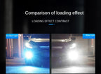 Car Led Fog Lamp with Flashing 3030 Three-Color Fog Lamp Bulb Red Green Pink Blue Super Bright H3 H8 H11 9006 9005 H7 Modified