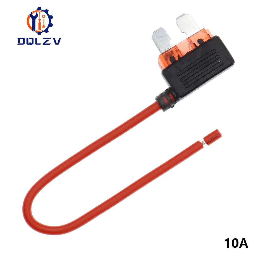 12V 5A 10A 15A 20A Car Fuse Holder Add-a-circuit TAP Adapter Micro Standard ATM APM Blade MINI Medium Simple Safety Device