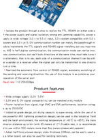 1-10Pcs RS485 RS232 MAX485 TTL CAN to Serial Port Conversion Module Level Convertor Board 232 Turn UART 3.3V 5V MAX485CSA RS-485