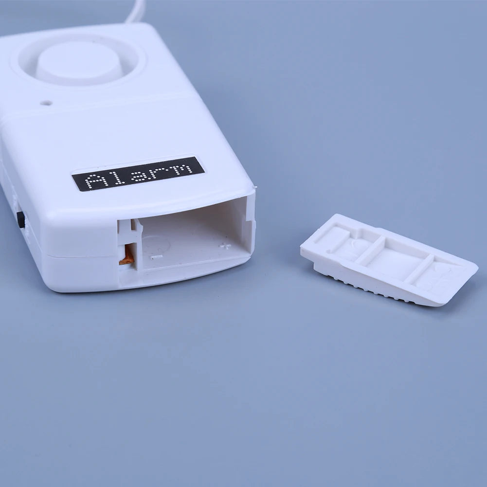 Mini Alarm Sensor Detector Battery Powered Sticky Window Magnetic Alarm System 95Db Loud Voice Easy Installation for Home Office