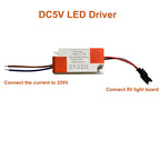 DC5V LED Light Beads Light Source SMD 2835/5730 LED Ring Board Aluminum Lamp Plate Accessorie 10W 12W with SM Female and Driver