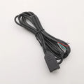 5V USB 2.0 A Female Male Power Supply Cable Connector 2Pin 4Pin Wire Charge Extension Cable Adapter Welding Line DIY 0.3m 1m 2m