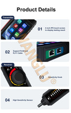 WANGLU All-in-One PoE Network Cable Tester, RJ45 TDR Test, PoE Detector, Digital multimeter & Fiber OPM/VFL/Level Meter LT-600T