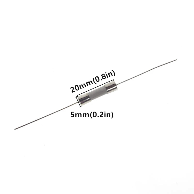 10PCS 5*20mm Fast Break Ceramic Fuse Slow Blow Tube Fuse With a pin 5X20MM 250V 0.5A 1A 2A 3A 4A 5A 6A 7A 8A 10A 12A 15A 20A 25A