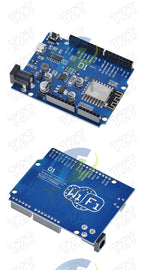 ESP-12E WeMos D1 UNO R3 CH340 CH340G WiFi Development Board Based ESP8266 Shield Smart Electronic PCB For Arduino Compatible IDE