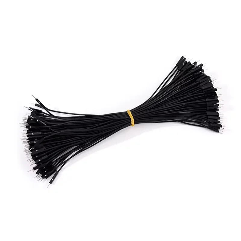 100PCS Dupont Wire 26AWG Silicone Cable 2.54mm Jumper Wire Male Female Breadboard Wire for Arduino DIY