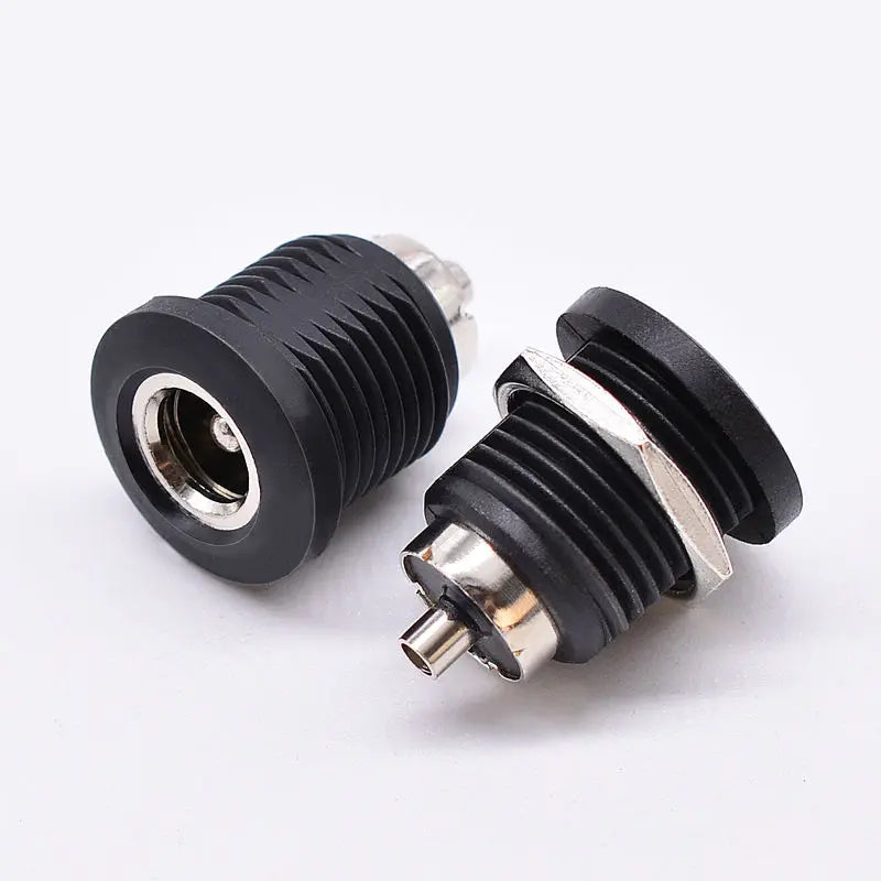 5/10Pcs DC Power Jack 5.5x2.5mm / 5.5x2.1mm Female Panel Mount Socket Connector, Large Current Charging Port for Electronics