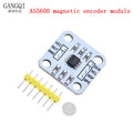 1PCS AS5600 magnetic encoder magnetic induction angle measurement sensor module 12bit high precision