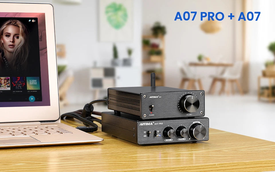 AIYIMA TPA3255 Bluetooth Power Amplifier A07 PRO Audio Amplifier 2.0 Stereo Speaker Amplifiers HiFi Amplificador Amp 300Wx2