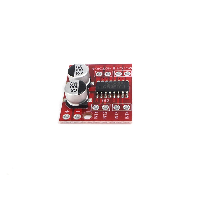 Mini L298N 2 Channel DC Motor Driver Module, Dual H-Bridge for DC Stepper Motor, 1.5A for Arduino Smart Car Robot (3/6Pcs)