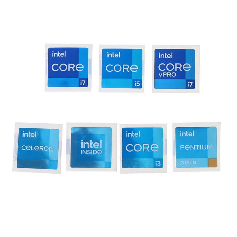 5PCS1.8*1.8cm DIY Original 11 Generation Evo Certification Label Core I9 I7 I5 I3 Laptop Desktop Cpu Sticker