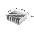 Extruded Aluminum Heatsink Radiator Heat Sink Cooler for Electronic LED Chip Cooling Heat Dissipation
