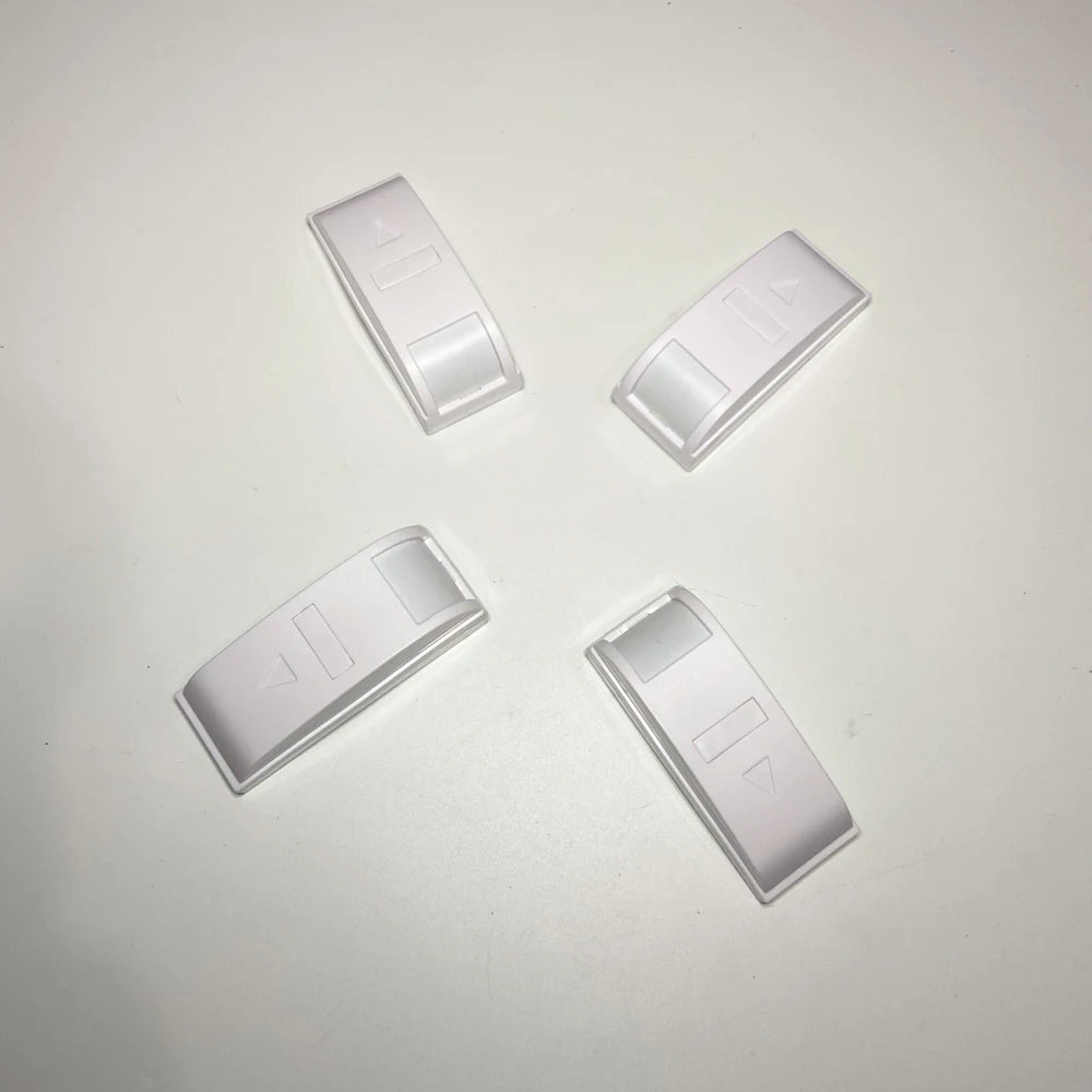 4Pcs Mini Curtain PIR Motion Detector Security System Sensor Wall Mounted PA461 Wired Infrared Alarm For Burglar Anti Theft