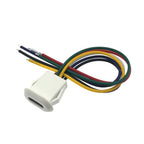 USB-C 2pin 4pin 5pin High Current Charging Socket With Data TYPE-C Female Type C PH2.0 Waterproof Female Connector Jack