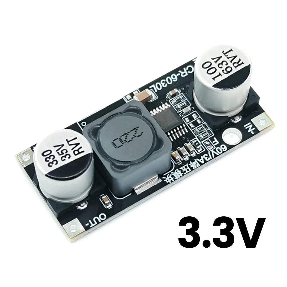 LM2596 DC-DC Adjustable Step Down Power Supply Module 3A 60V to 2-34V 3.3V 5V 12V 24V Automotive Buck Board Converter Regulator