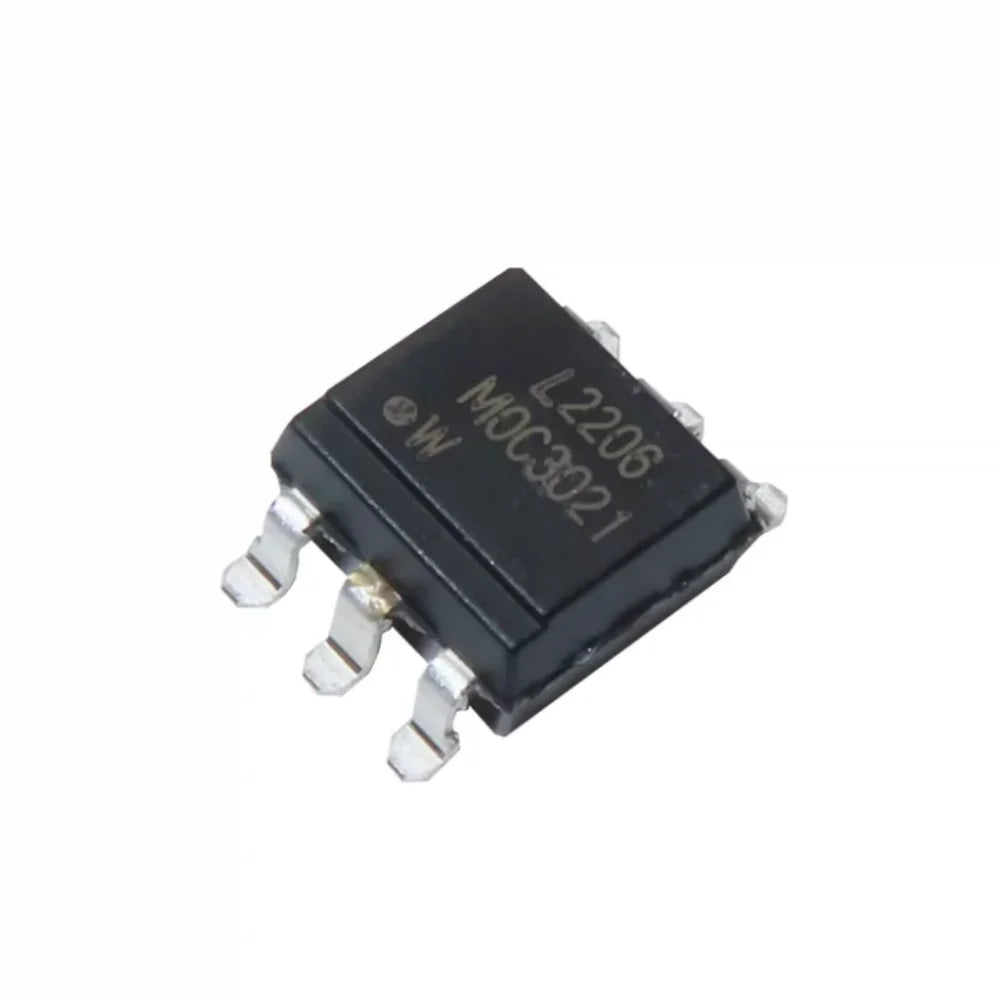 10PCS MOC3021S SOP6 MOC3021 SMD Optocoupler IC EL3021 MOC3021S-TA1