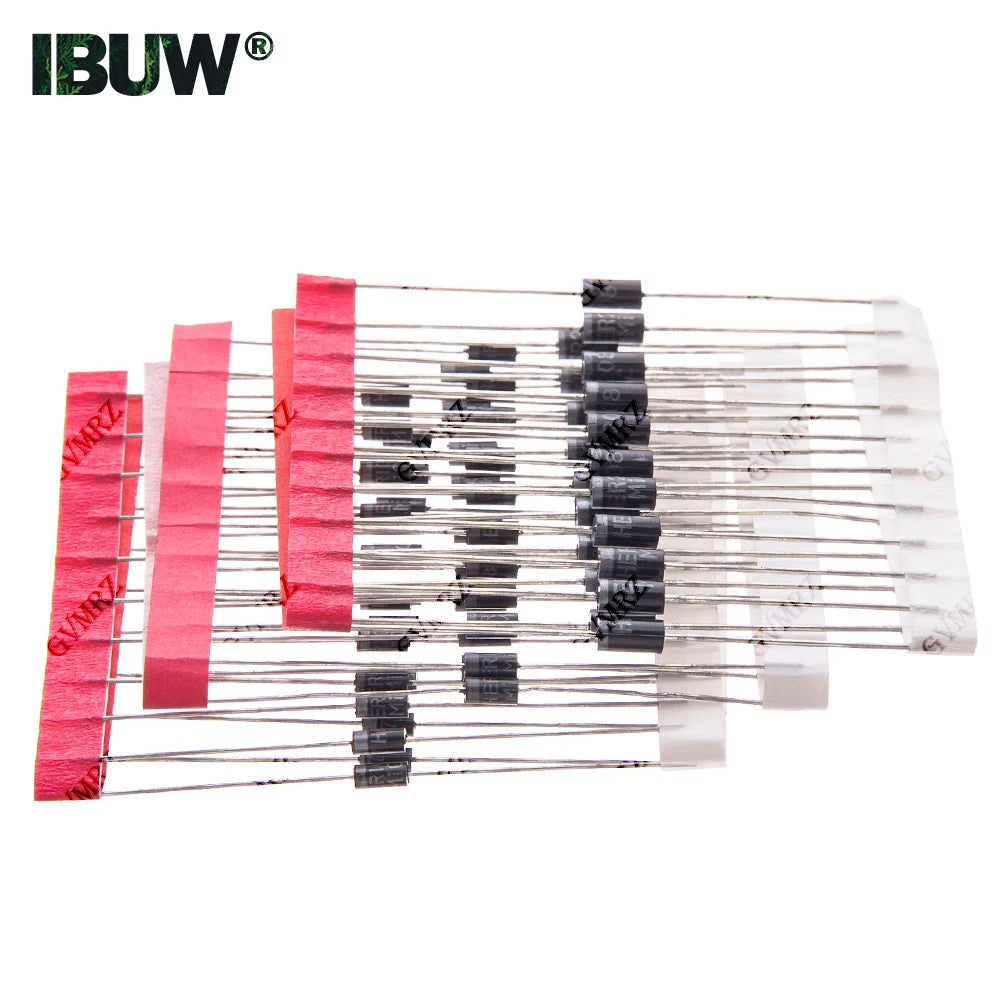 100PCS/20PCS HER Series Fast Recovery Rectifier Diode HER508/ HER308 /HER307/HER305