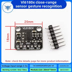 7620 Gesture Recognition Sensor PAJ7620U2 9 Gesture Recognition Sensor Modules RGB Infrared Sensing Modules