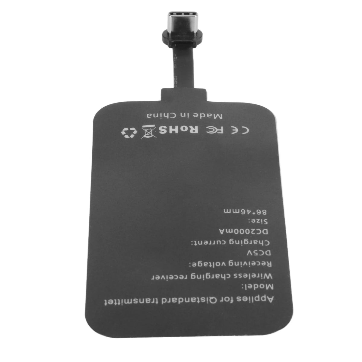 Wireless Charging Receiver 10W Type C Quick Charging 5V 2A Input Wireless Charger for Home Travel