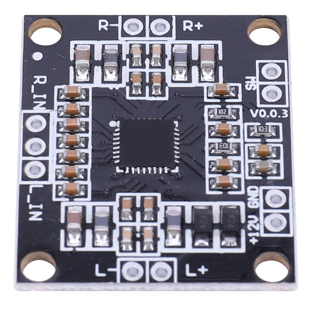 PAM8610 Stereo Mini Power Amplifier Board 2x15W Digital Audio Amplifier Board Class D Two Channels